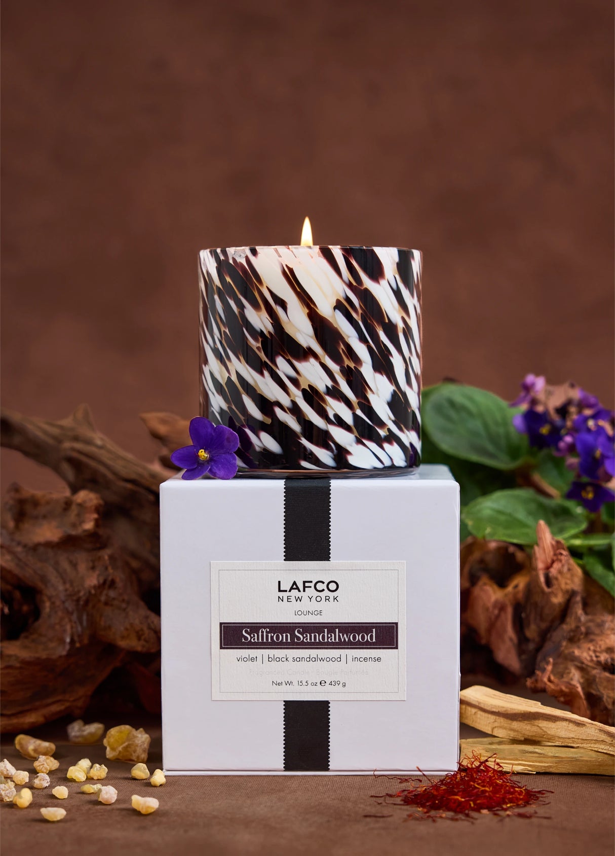 Saffron Sandalwood (Lounge) Candle 15.5oz